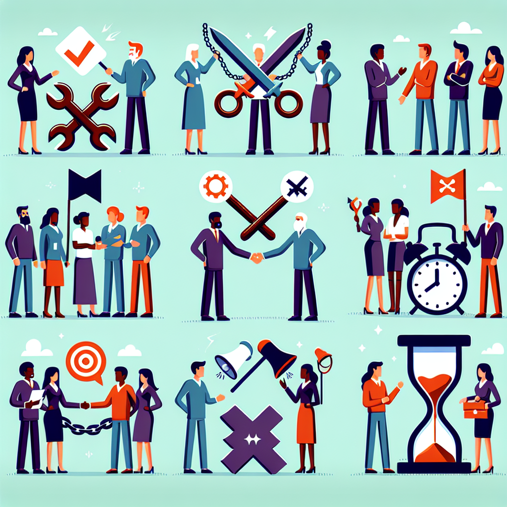 Errores comunes al trabajar en equipo y cómo solucionarlos